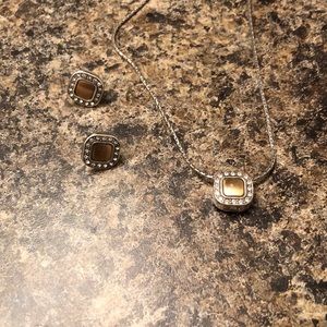 Brighton Necklace and earrings